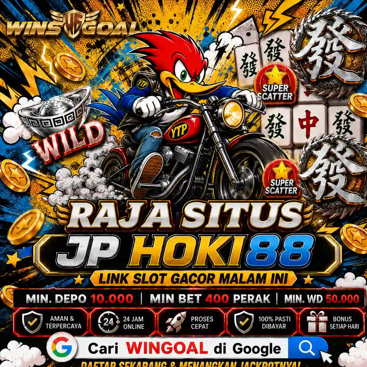 Winsgoal 🔱 CBD Raja Situs JP Hoki88 Dibuat Dewaslot88 Link Slot Gacor Malam Ini